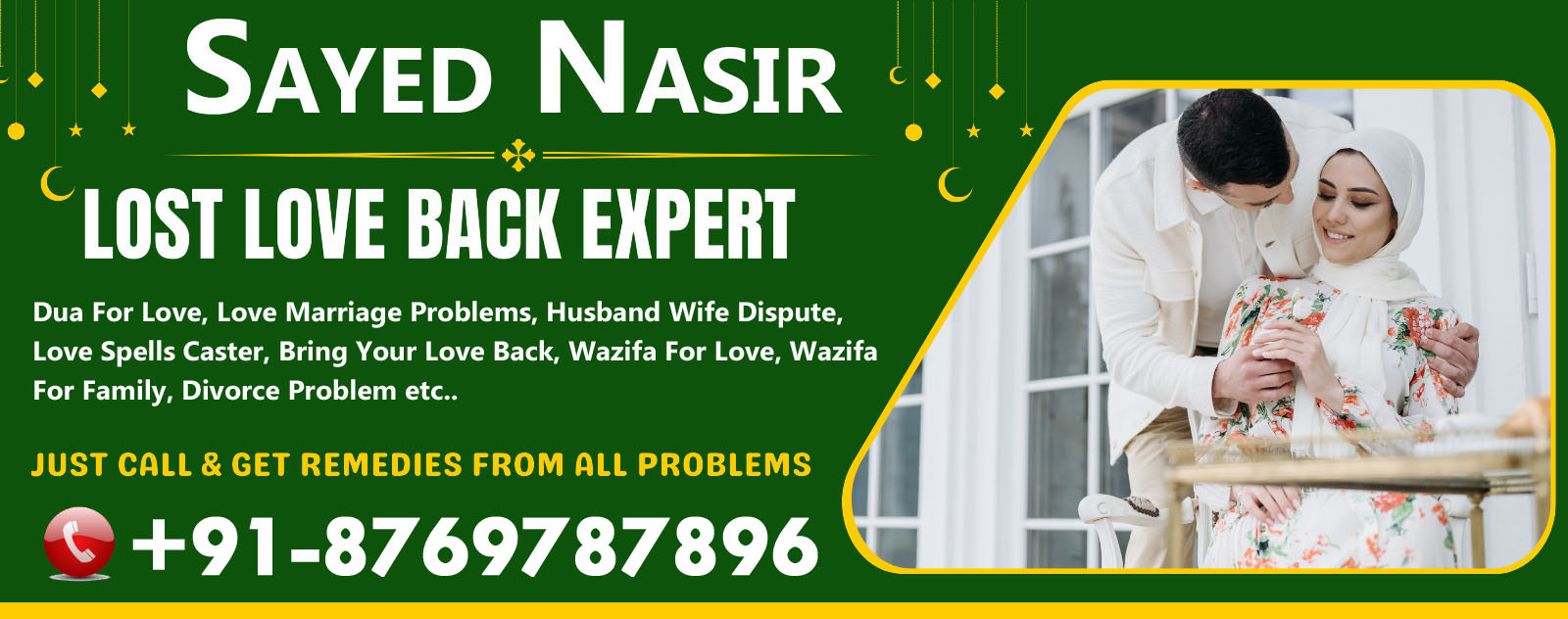 World Famous Sayed Nasir Ji +91-8769787896